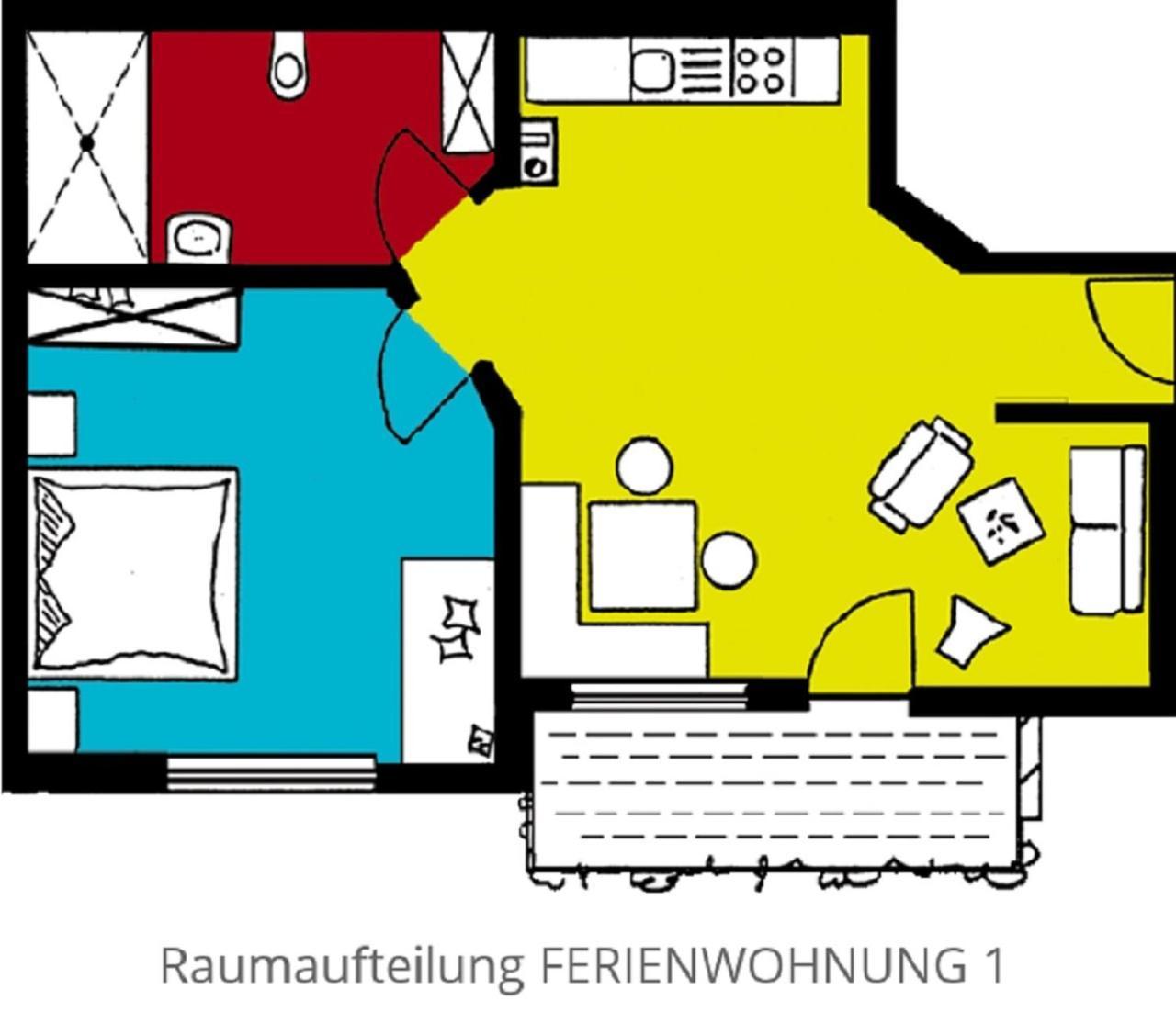 Fewo Breitenlesau ไวเชนเฟลด์ ห้อง รูปภาพ